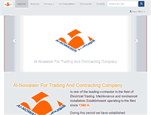 Tablet Screenshot of al-nowaiserco.com